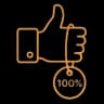 100% Satisfaction