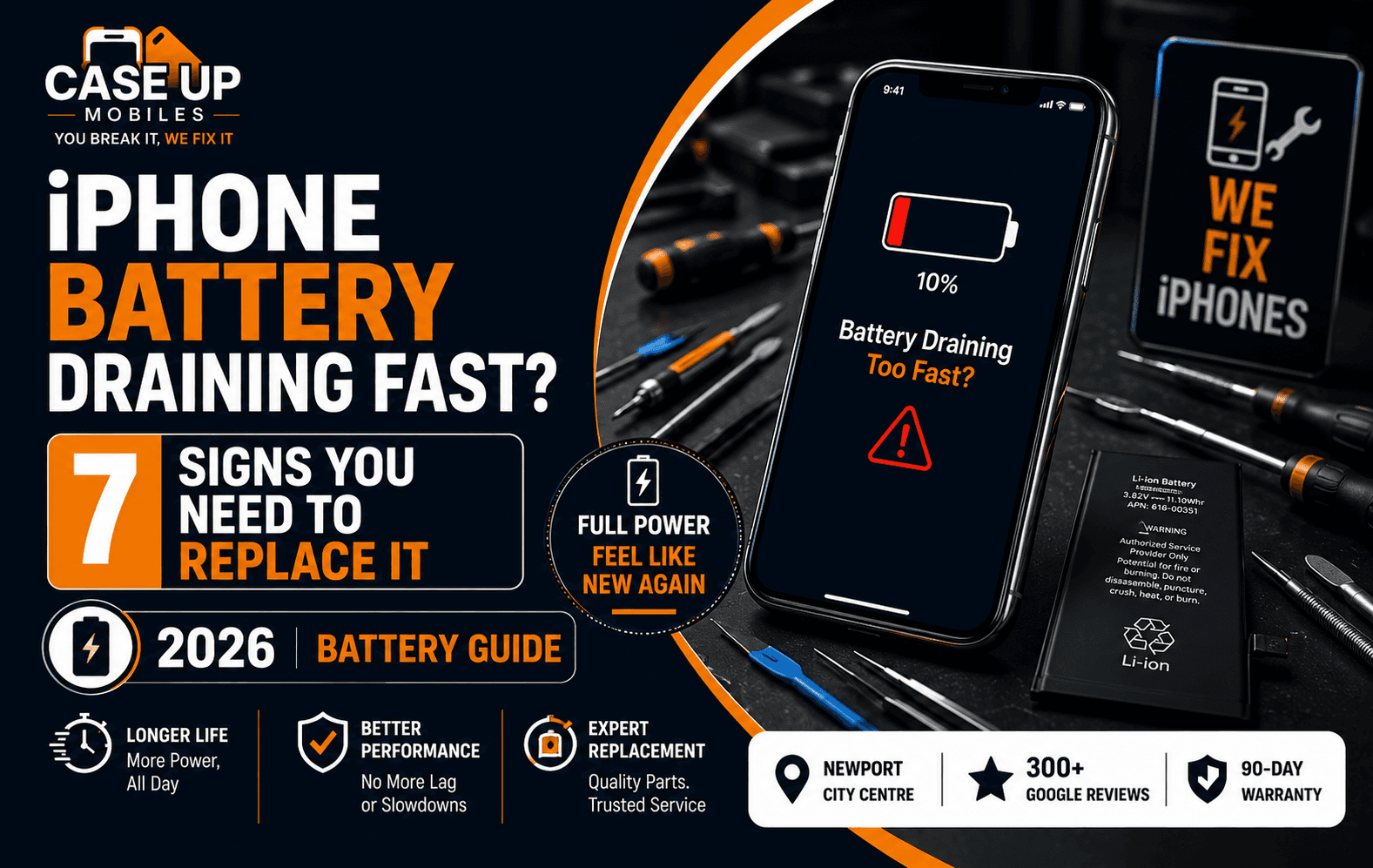 iPhone Battery Draining Fast? 7 Signs You Need a Replacement