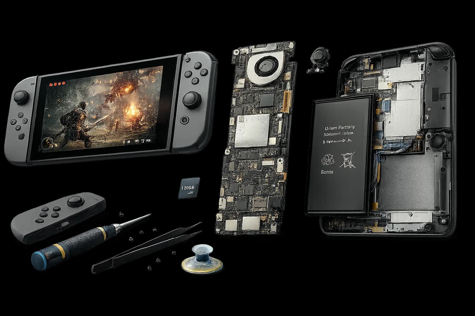 Deconstructed Phone Layer View