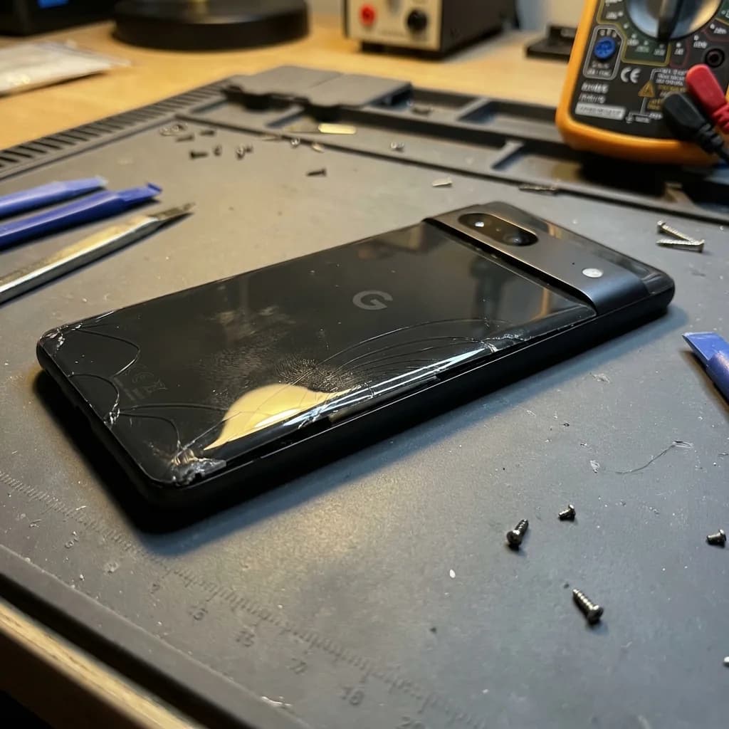 Pixel 7 Battery Swollen - Before