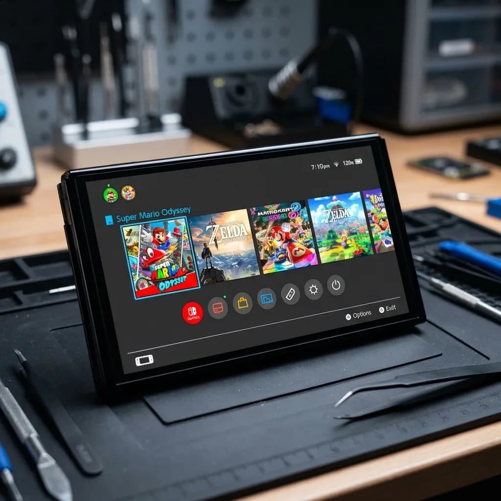 Switch OLED Dead Pixels - Fixed